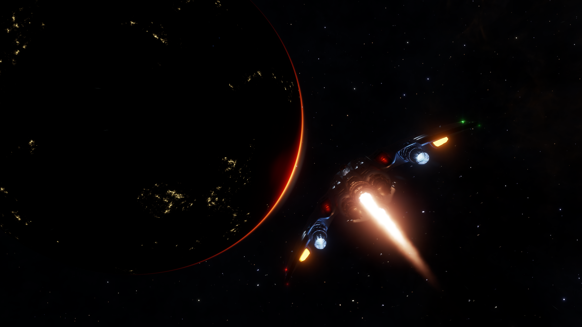 A photo from Elite Dangerous.