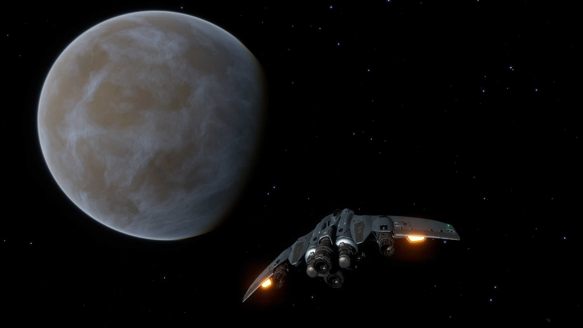 A photo from Elite Dangerous.